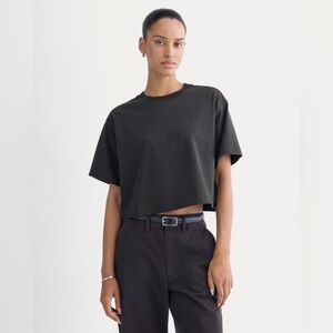 Everlane THE PREMIUM WEIGHT CROPPED TEE